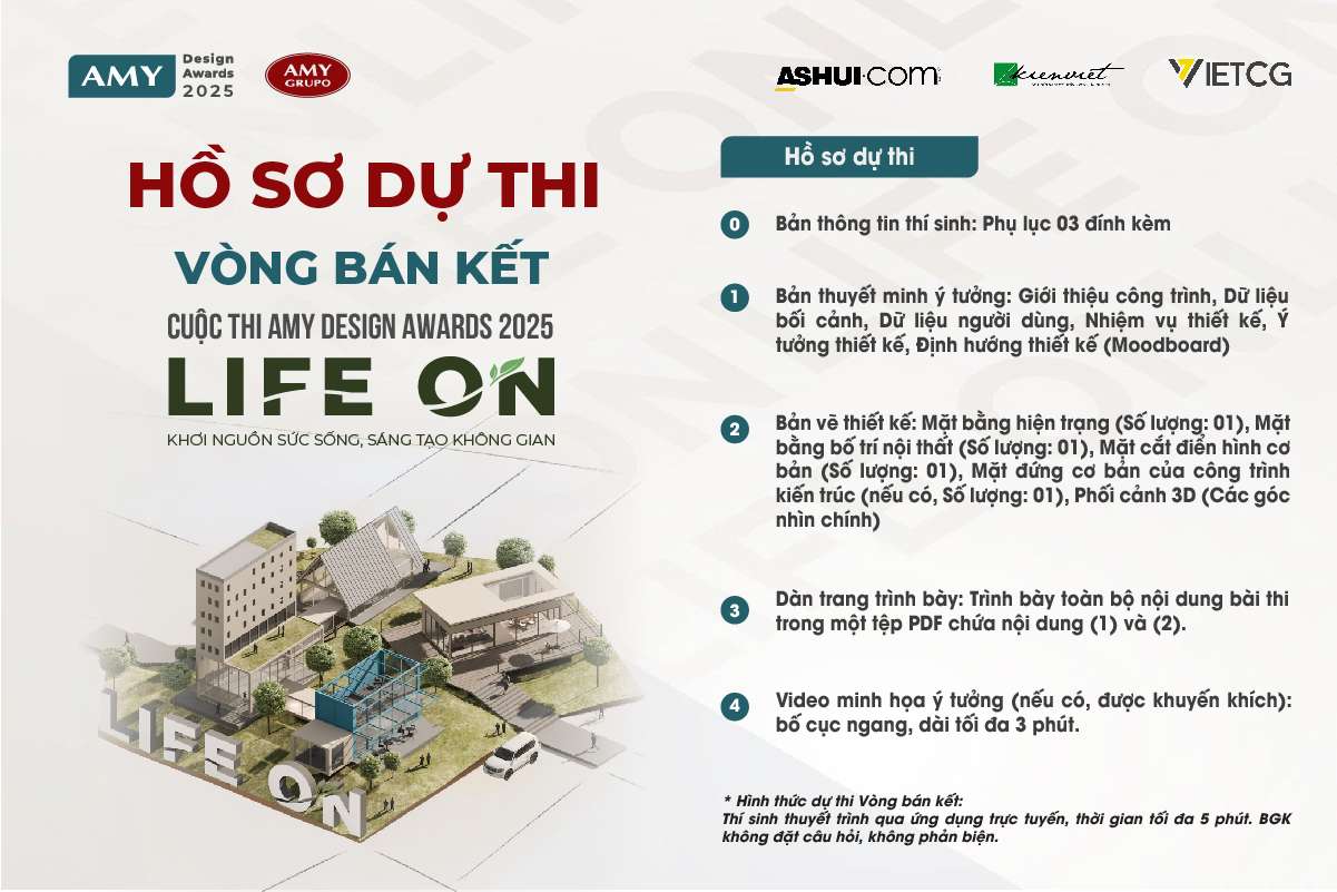 HỒ SƠ DỰ THI VÒNG BÁN KẾT AMY DESIGN AWARDS 2025 – LIFE ON
