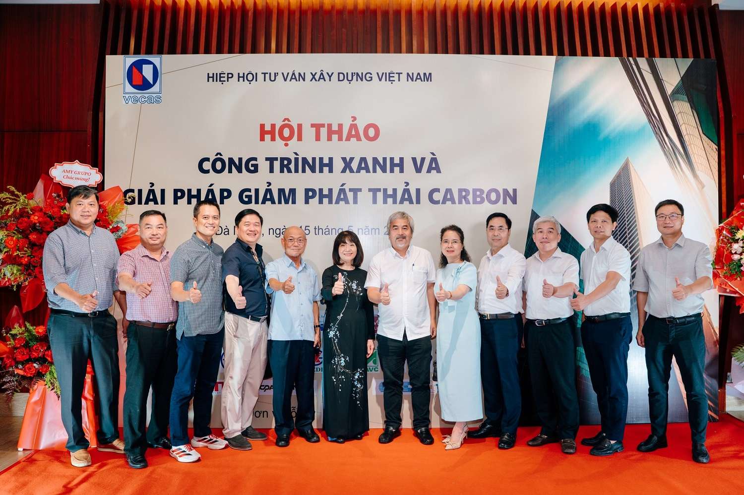 AMY GRUPO ĐỒNG HÀNH CÙNG HỘI THẢO “CÔNG TRÌNH XANH VÀ GIẢI PHÁP GIẢM PHÁT THẢI CARBON”