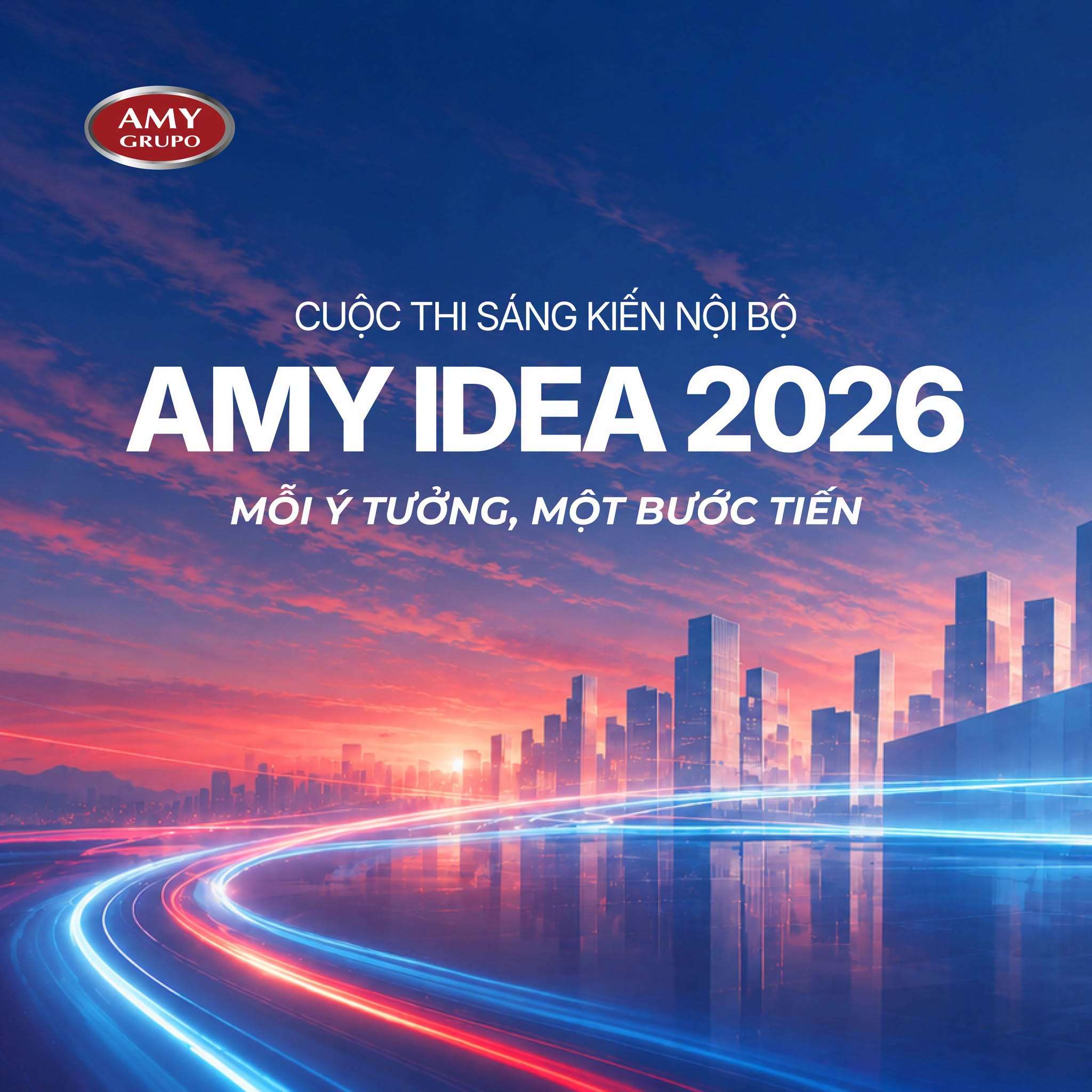 PHÁT ĐỘNG CUỘC THI SÁNG KIẾN NỘI BỘ - AMY IDEA 2026: “MỖI Ý TƯỞNG, MỘT BƯỚC TIẾN”