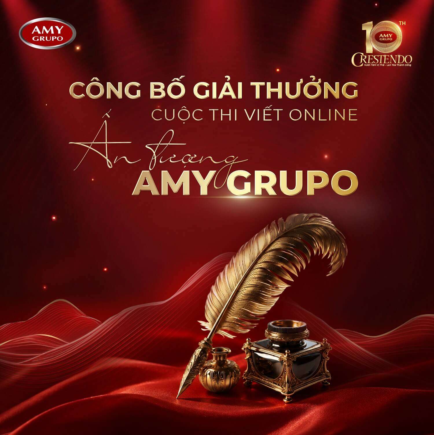 CÔNG BỐ KẾT QUẢ CUỘC THI VIẾT ONLINE “ẤN TƯỢNG AMY GRUPO”