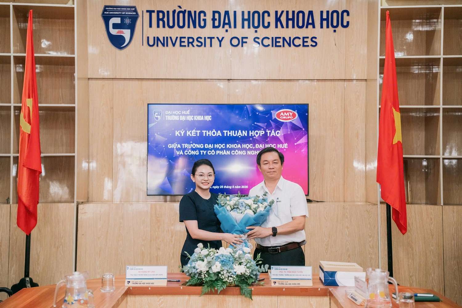 AMY GRUPO và Trường Đại học Khoa học, Đại học Huế: Kết nối tri thức - Đồng hành kiến tạo tương lai