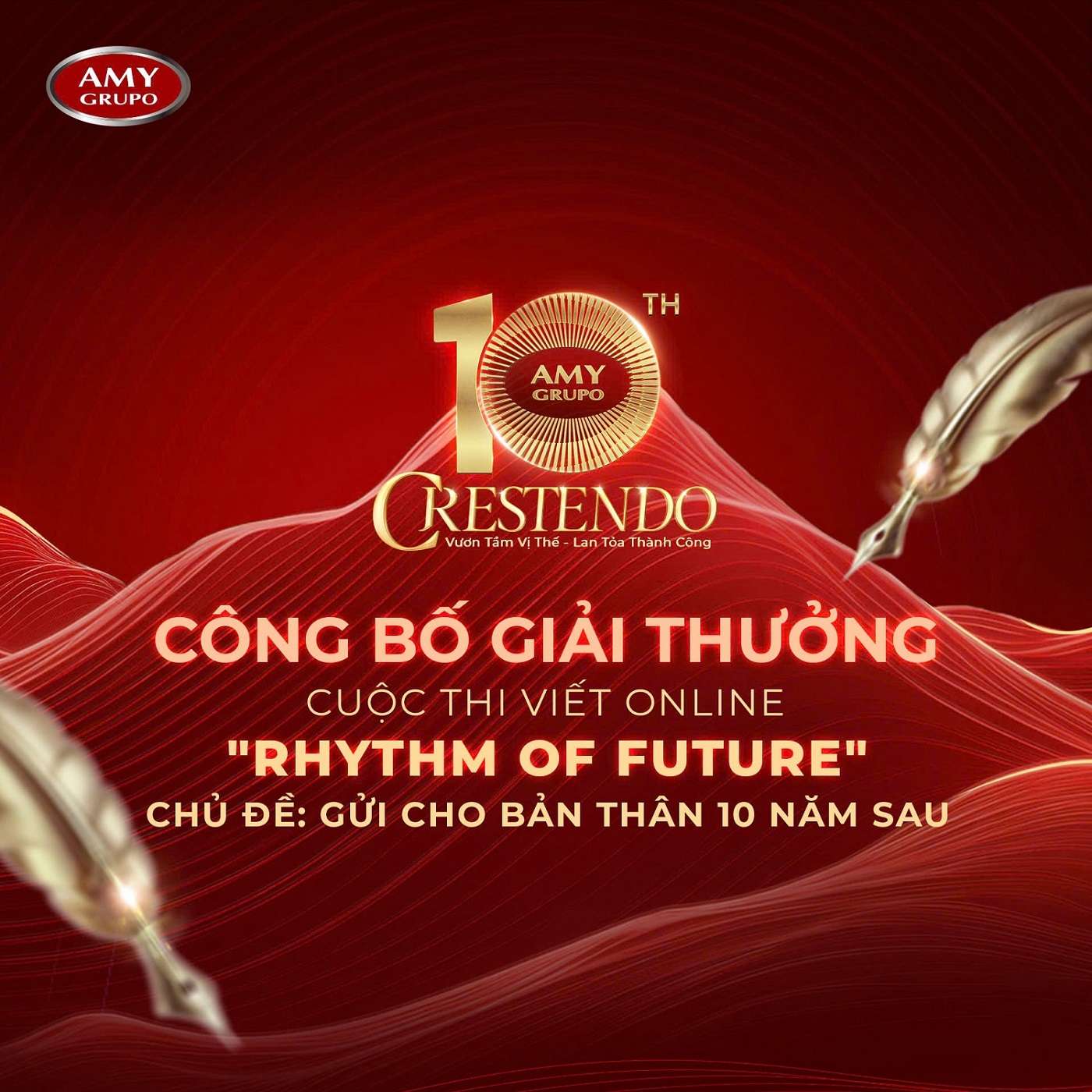 CÔNG BỐ KẾT QUẢ CUỘC THI VIẾT ONLINE “RHYTHM OF FUTURE”