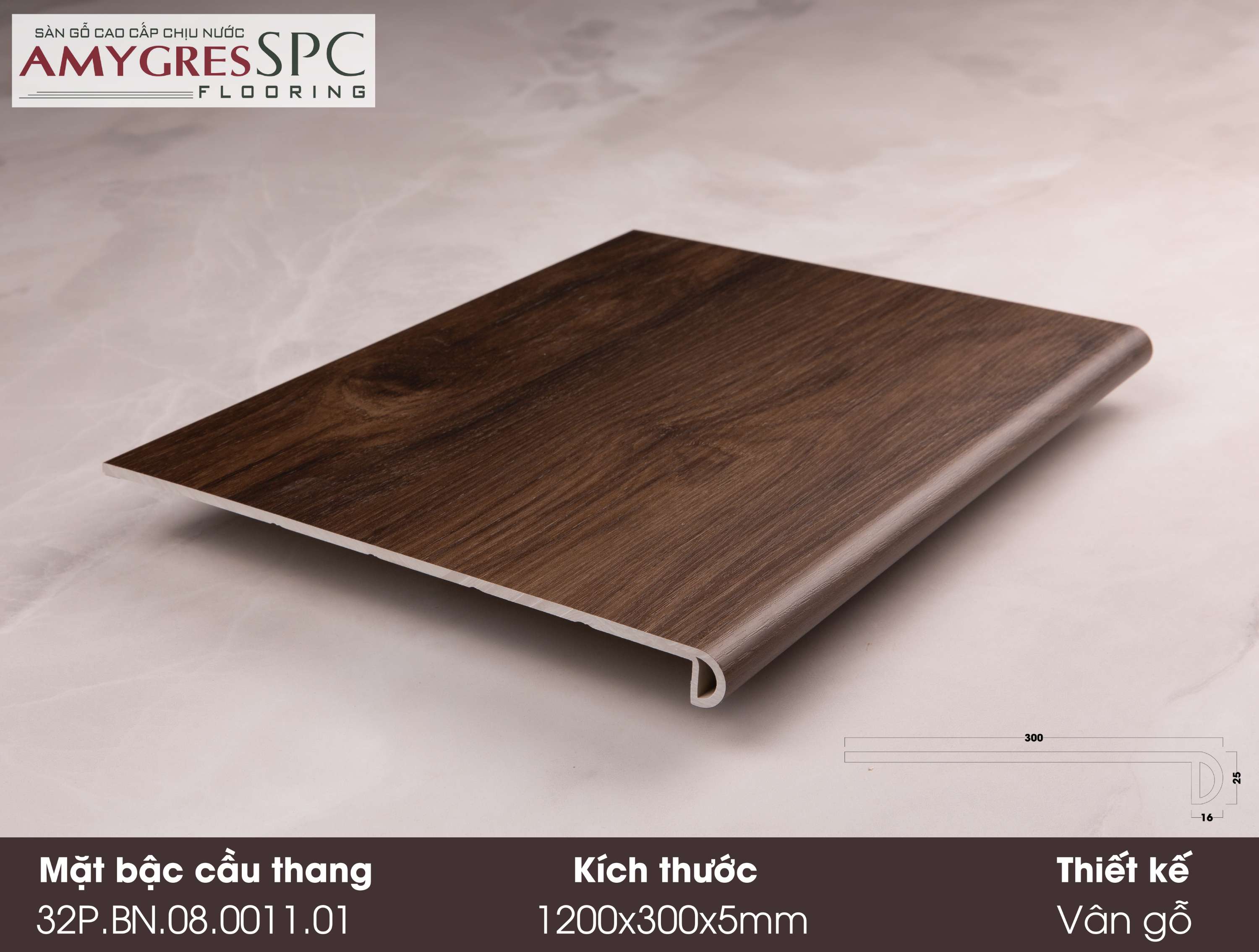Mặt bậc cầu thang 32P.BN.08.0011.01 Mặt bậc cầu thang 32P.BN.08.0011.01