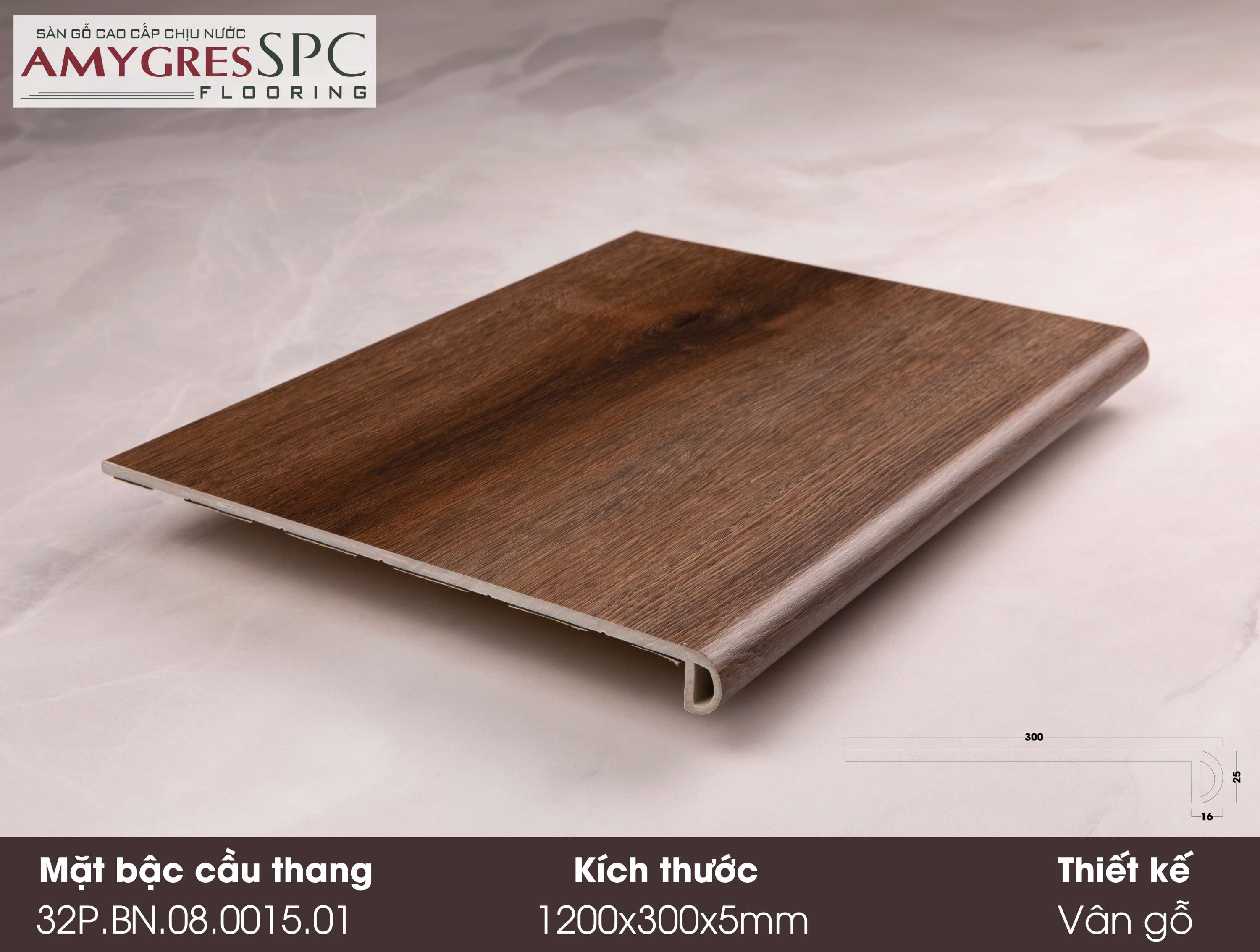 Mặt bậc cầu thang 32P.BN.08.0015.01 Mặt bậc cầu thang 32P.BN.08.0015.01