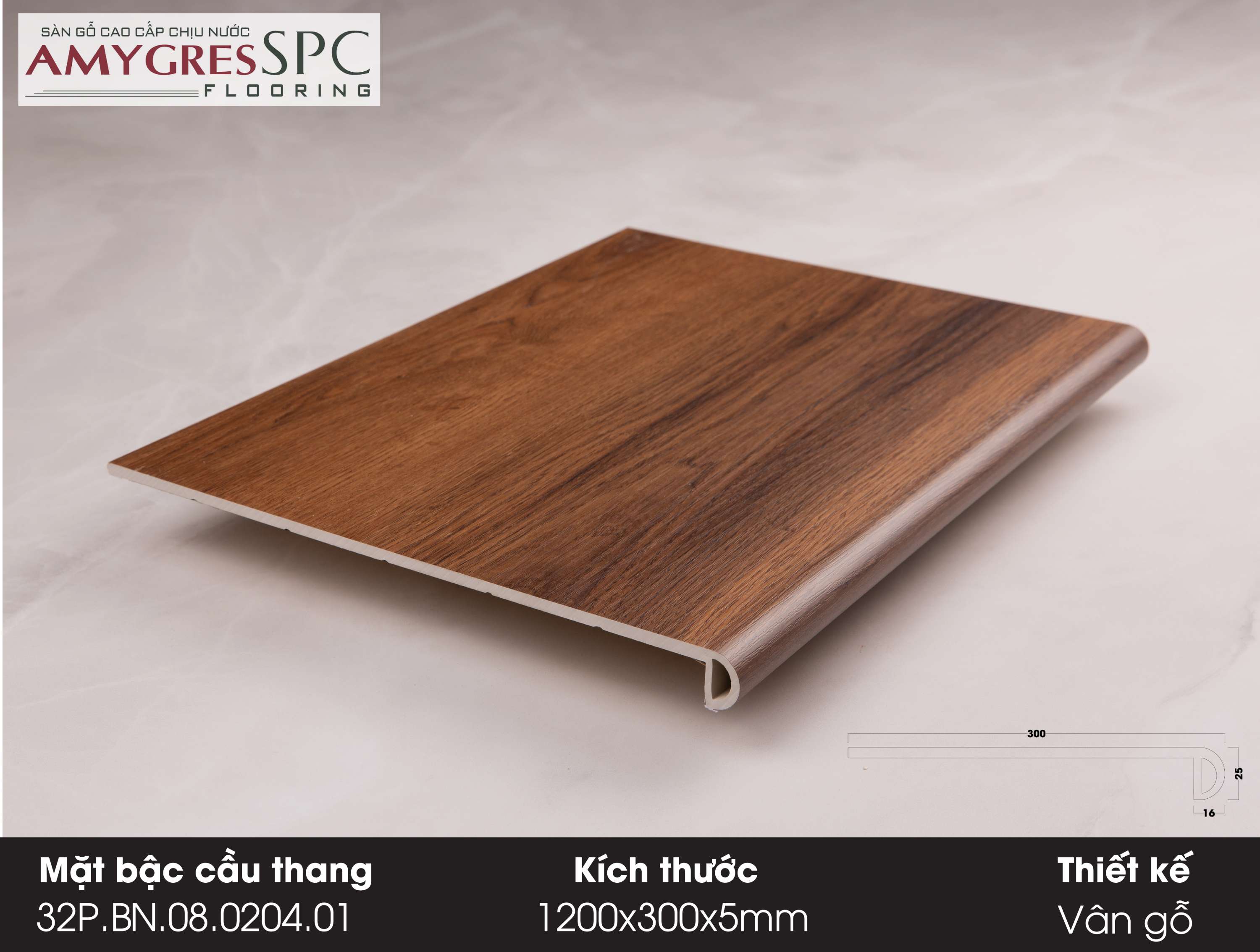 Mặt bậc cầu thang 32P.BN.08.0204.01 Mặt bậc cầu thang 32P.BN.08.0204.01