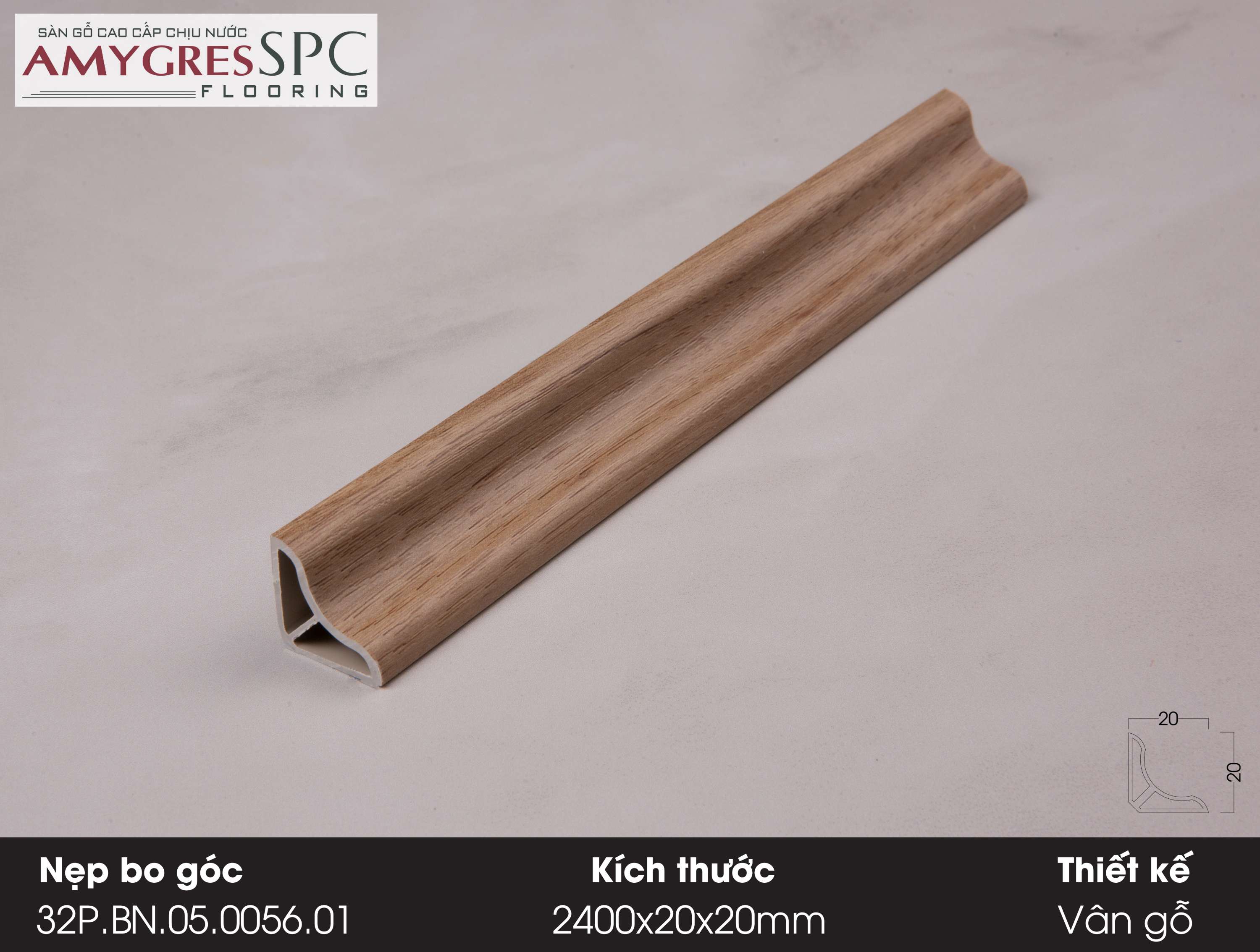 Nẹp bo góc 32P.BN.05.0056.01 Nẹp bo góc 32P.BN.05.0056.01