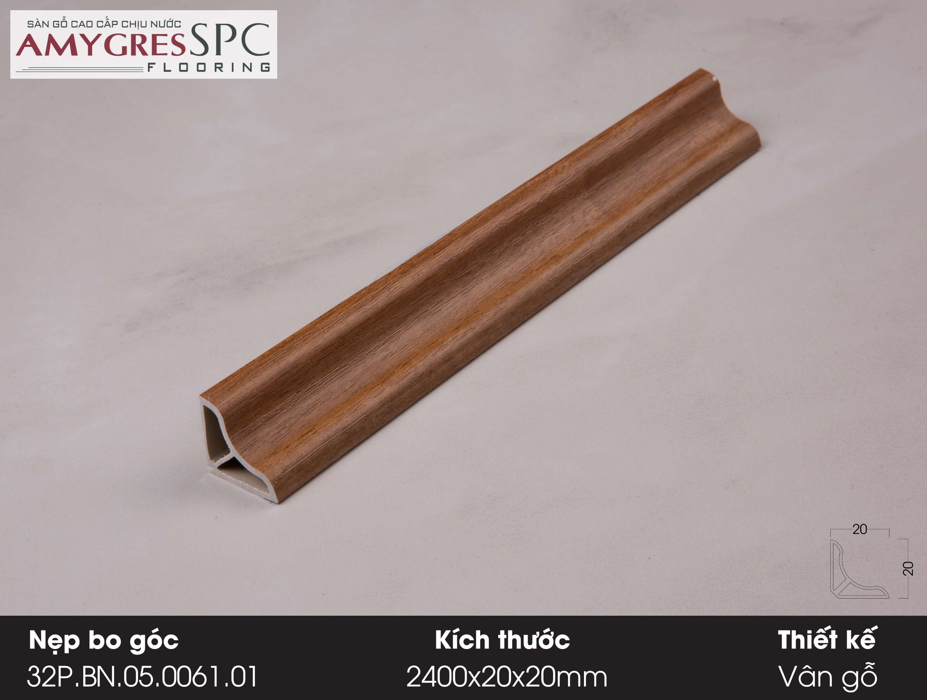 Nẹp bo góc 32P.BN.05.0061.01 Nẹp bo góc 32P.BN.05.0061.01