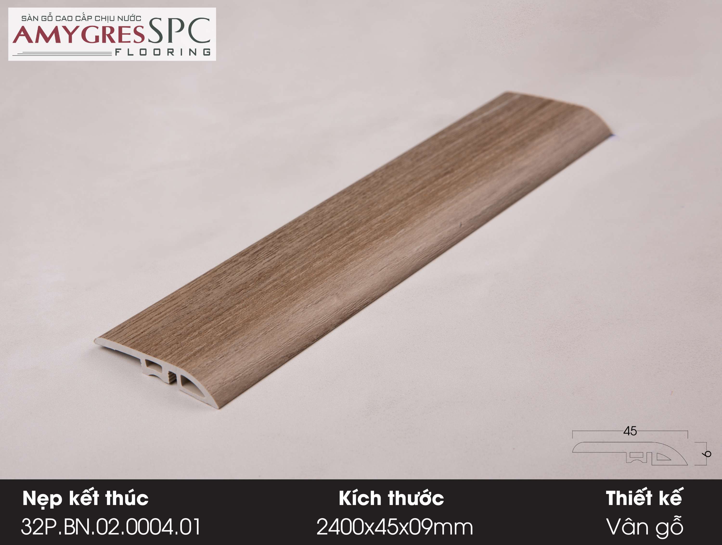 Nẹp kết thúc 32P.BN.02.0004.01 Nẹp kết thúc 32P.BN.02.0004.01