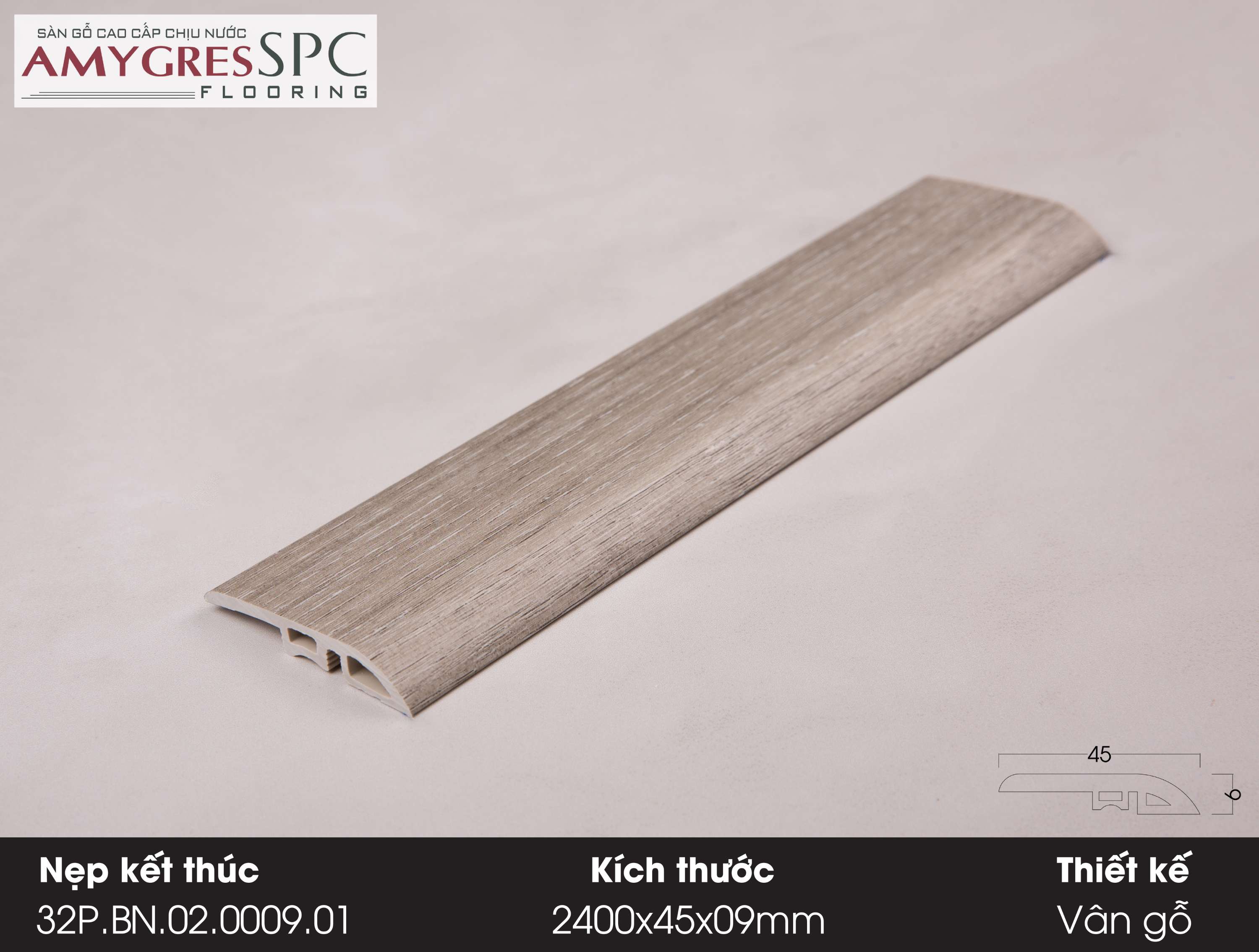 Nẹp kết thúc 32P.BN.02.0009.01 Nẹp kết thúc 32P.BN.02.0009.01