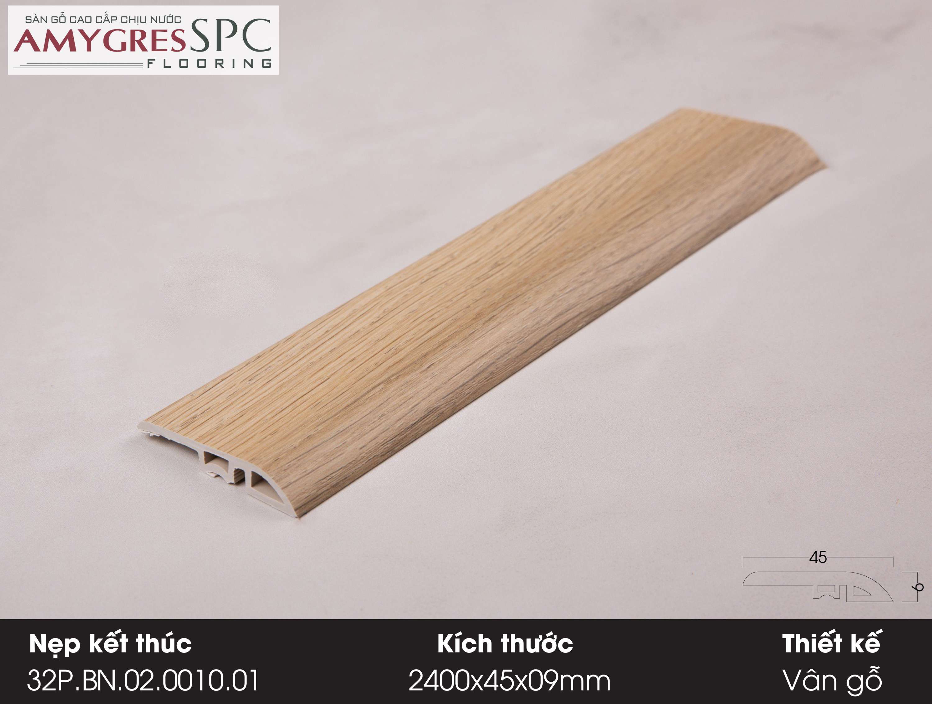 Nẹp kết thúc 32P.BN.02.0010.01 Nẹp kết thúc 32P.BN.02.0010.01