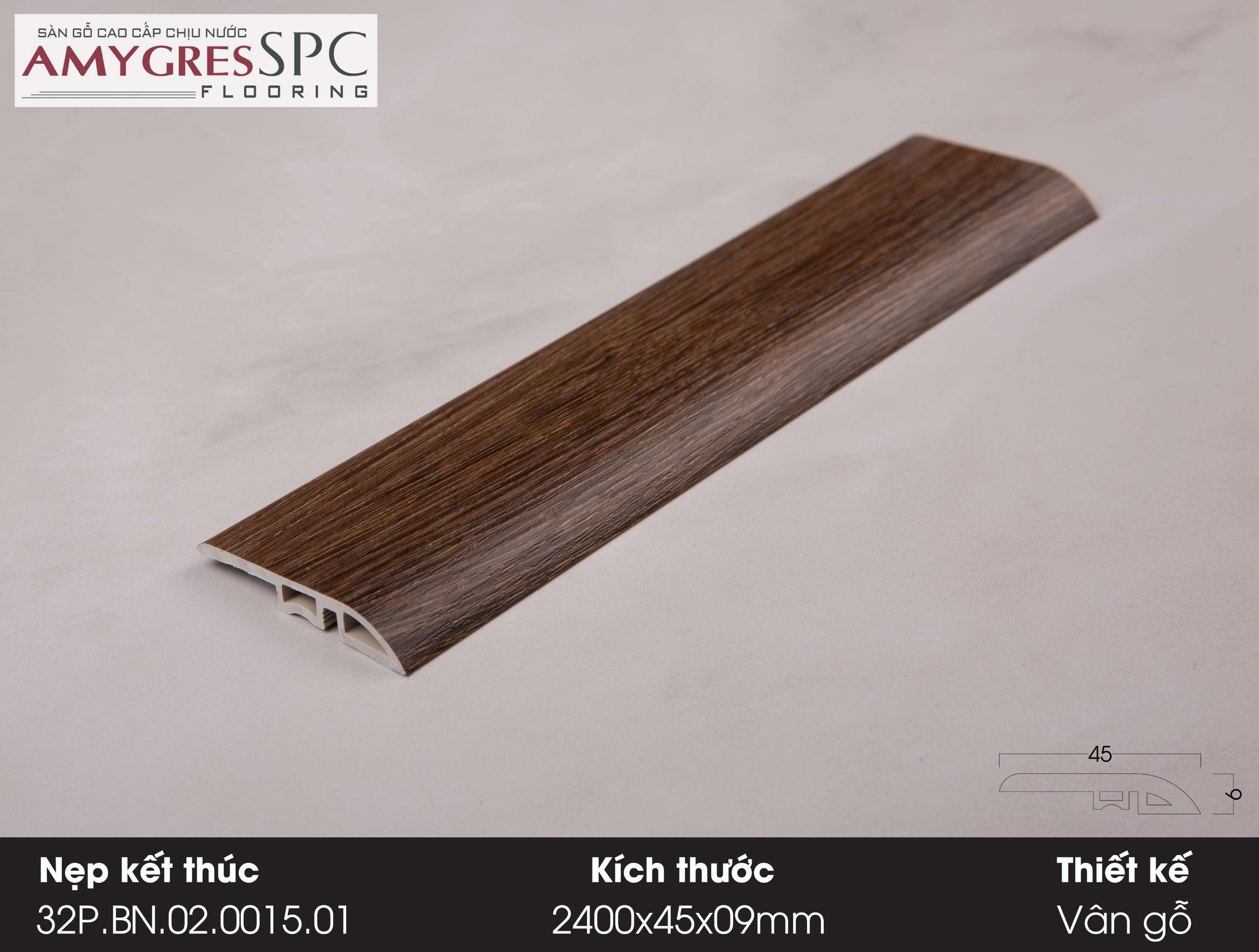 Nẹp kết thúc 32P.BN.02.0015.01 Nẹp kết thúc 32P.BN.02.0015.01