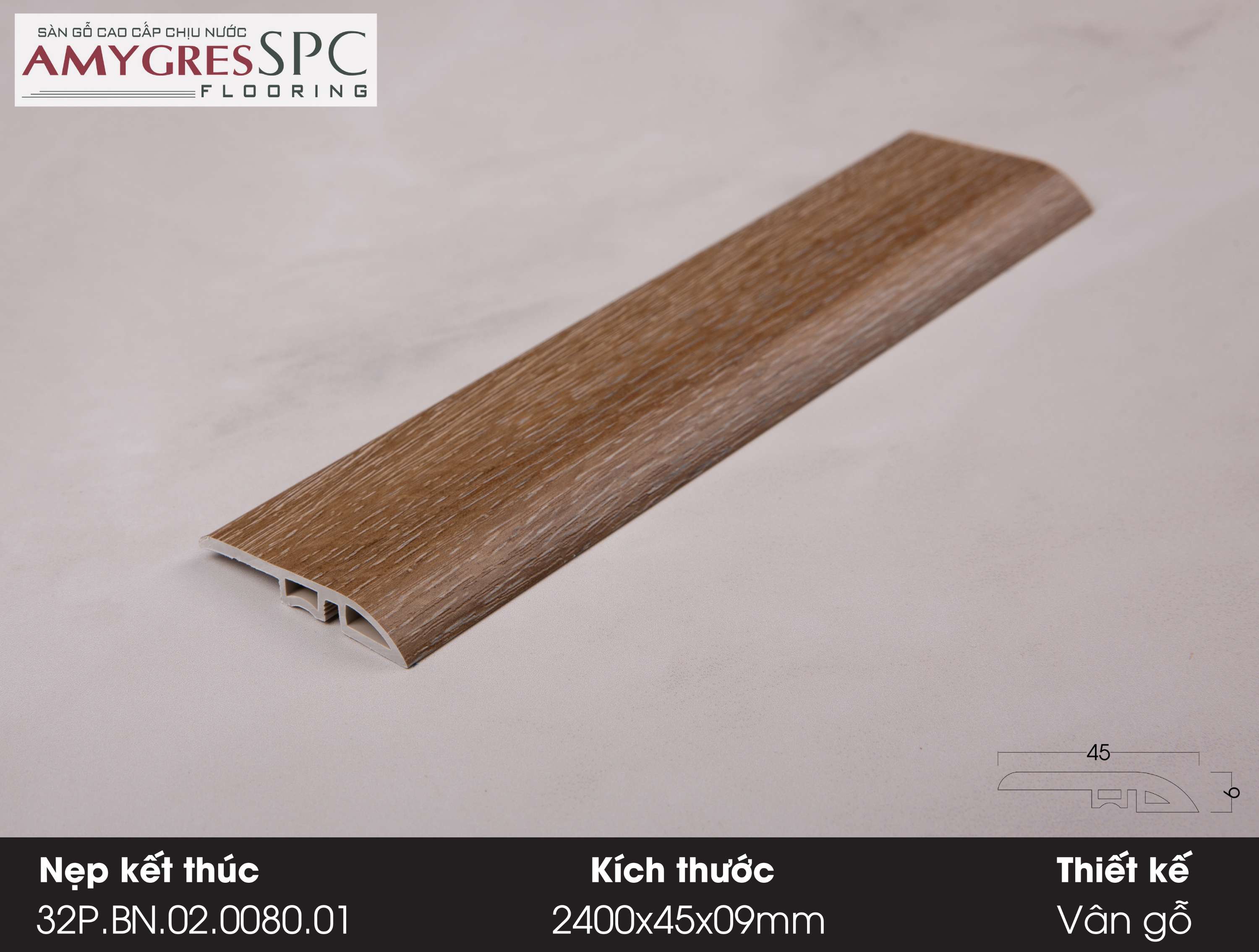Nẹp kết thúc 32P.BN.02.0080.01 Nẹp kết thúc 32P.BN.02.0080.01