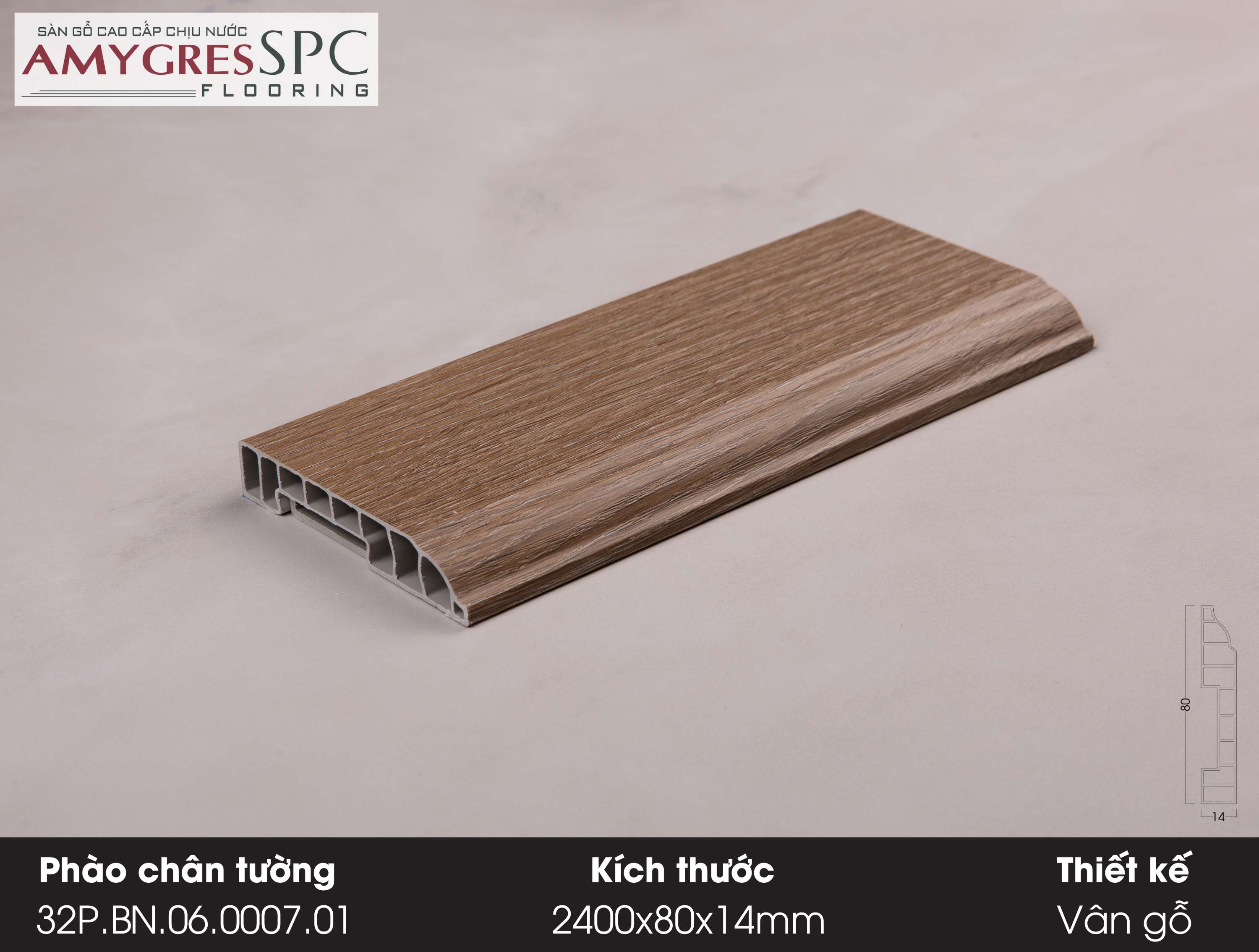 Phào chân tường 32P.BN.06.0007.01 Phào chân tường 32P.BN.06.0007.01