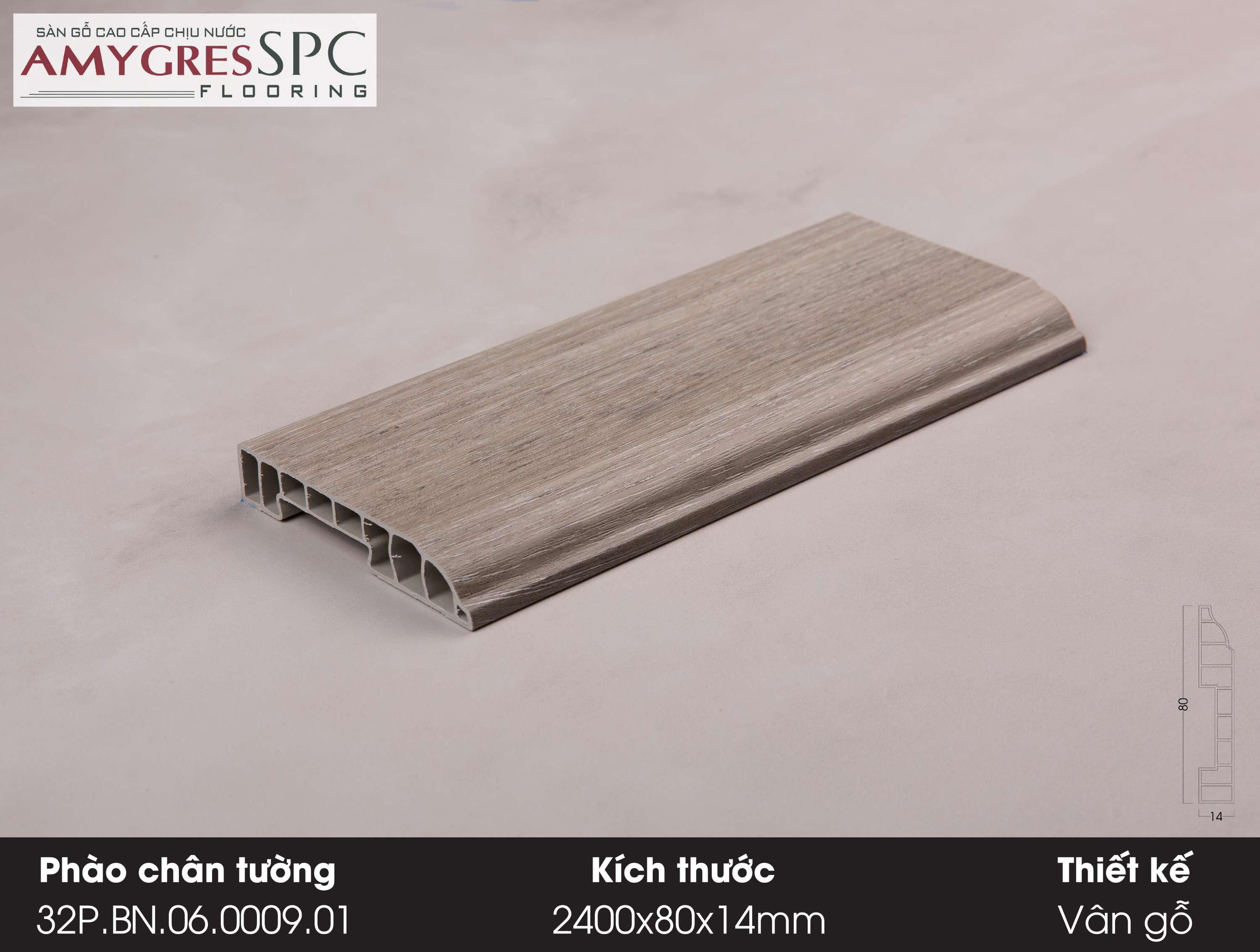 Phào chân tường 32P.BN.06.0009.01 Phào chân tường 32P.BN.06.0009.01