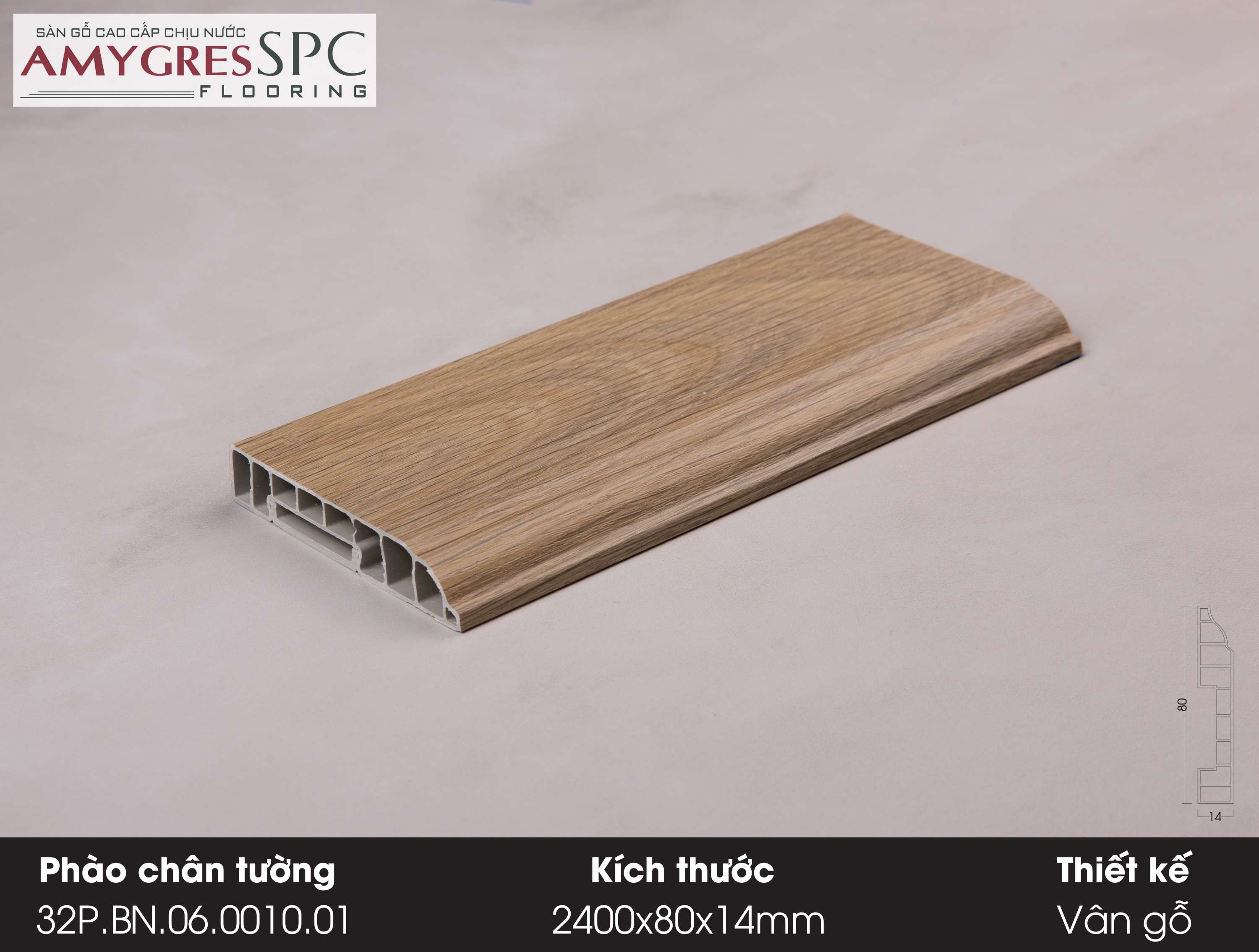 Phào chân tường 32P.BN.06.0010.01 Phào chân tường 32P.BN.06.0010.01