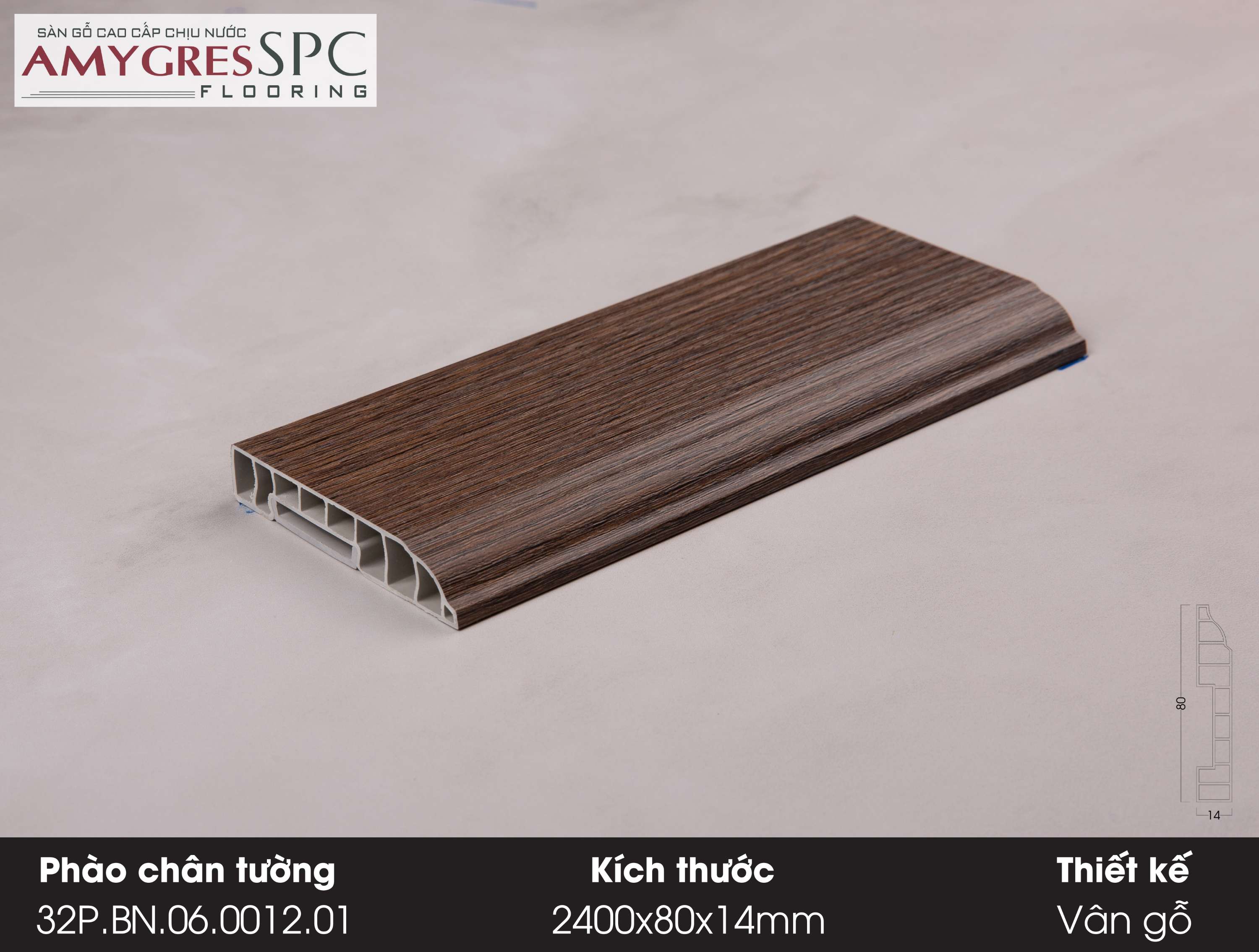 Phào chân tường 32P.BN.06.0012.01 Phào chân tường 32P.BN.06.0012.01