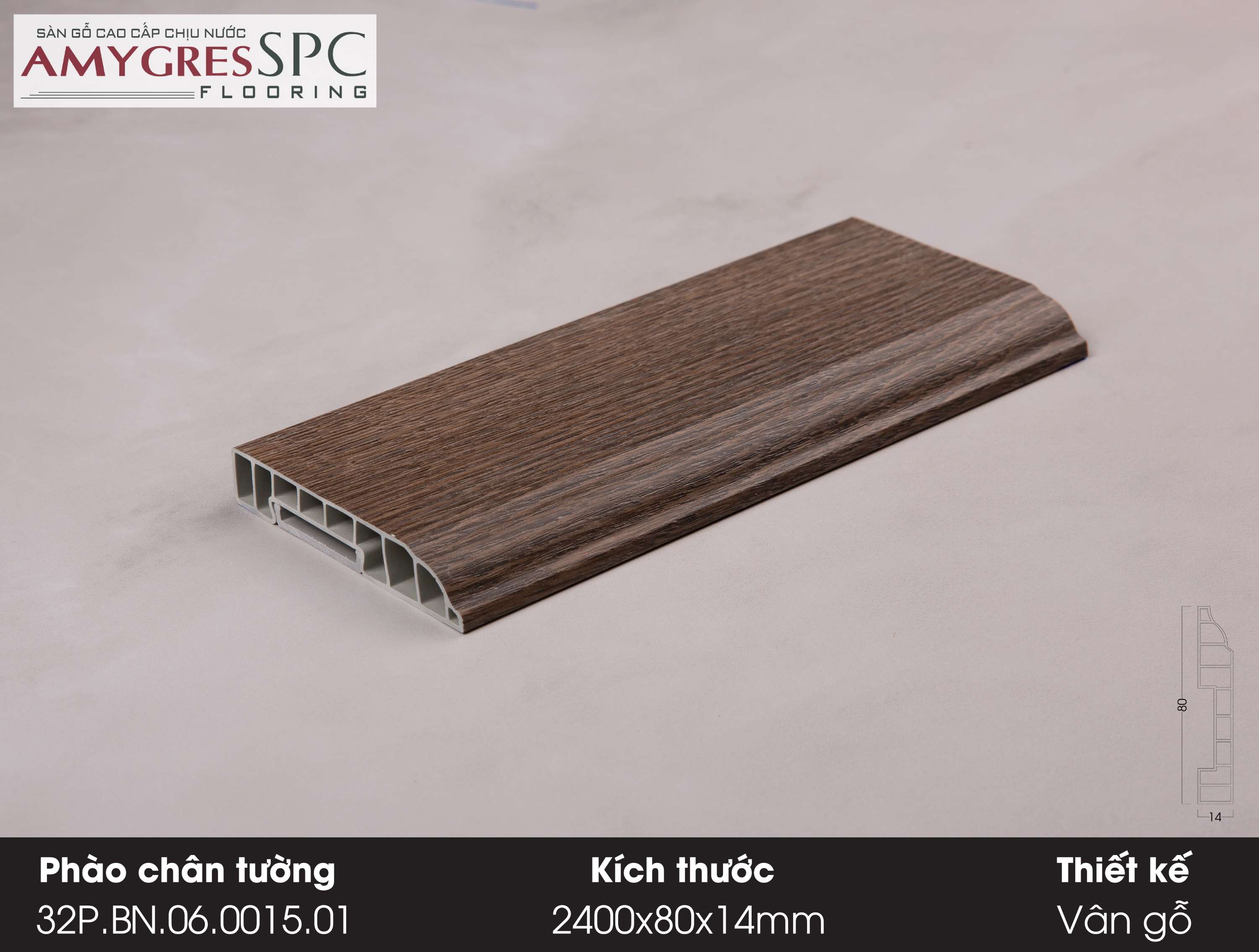 Phào chân tường 32P.BN.06.0015.01 Phào chân tường 32P.BN.06.0015.01