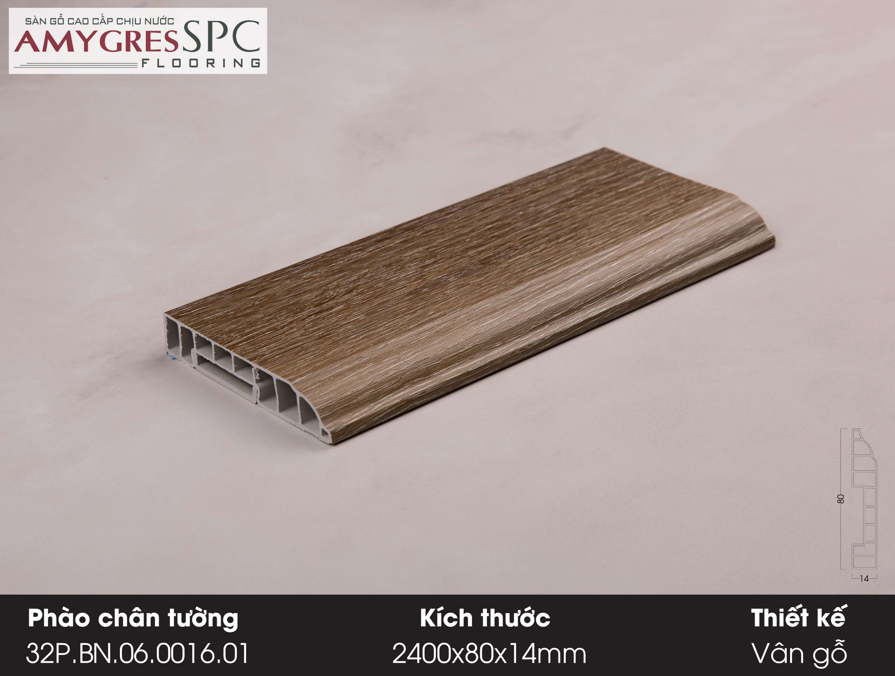 Phào chân tường 32P.BN.06.0016.01 Phào chân tường 32P.BN.06.0016.01