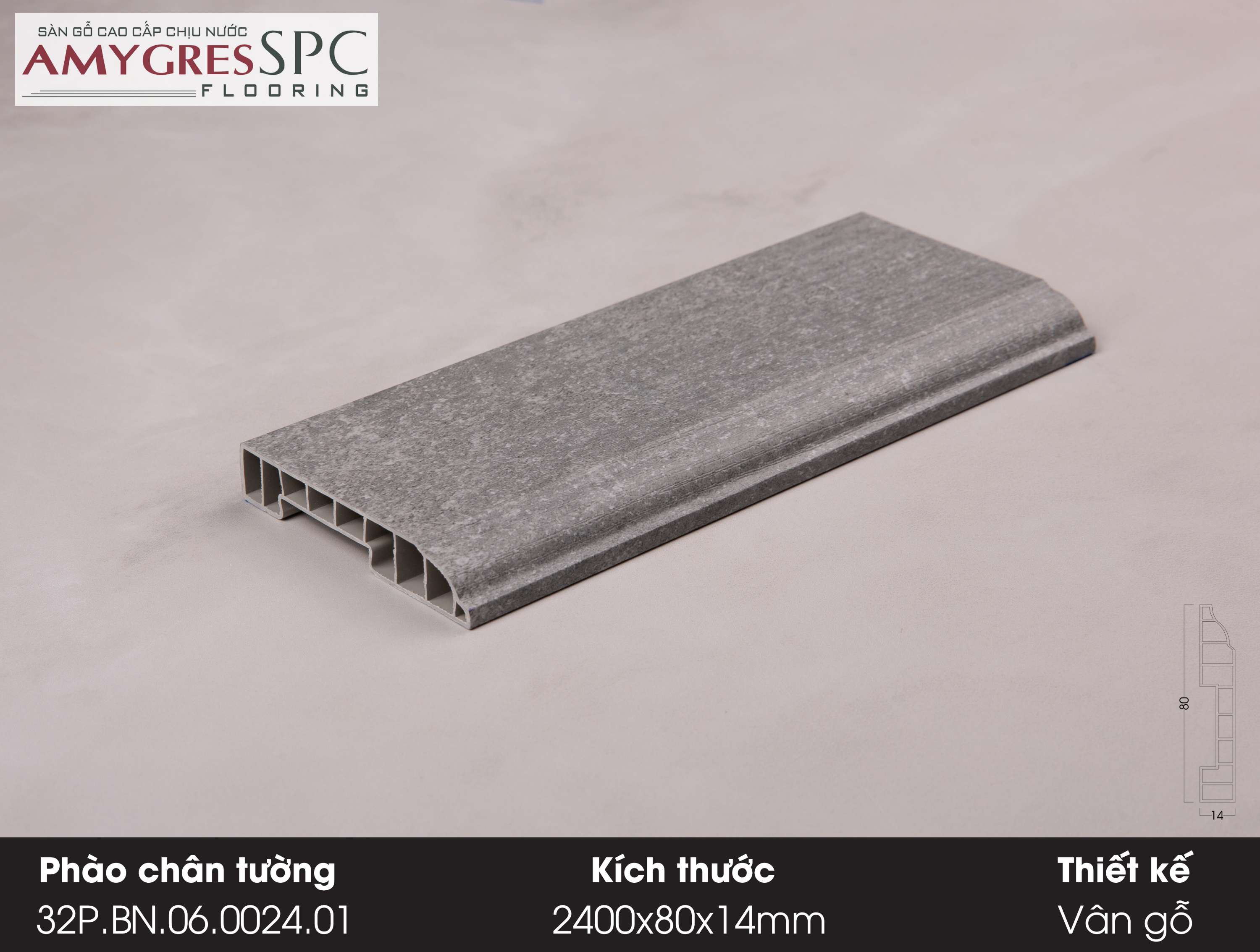 Phào chân tường 32P.BN.06.0024.01 Phào chân tường 32P.BN.06.0024.01