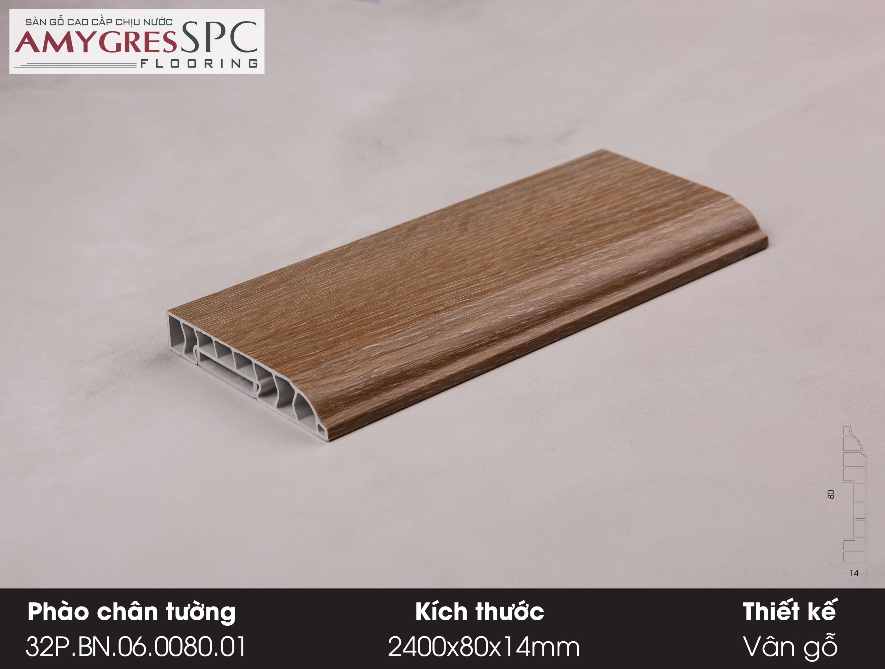 Phào chân tường 32P.BN.06.0080.01 Phào chân tường 32P.BN.06.0080.01