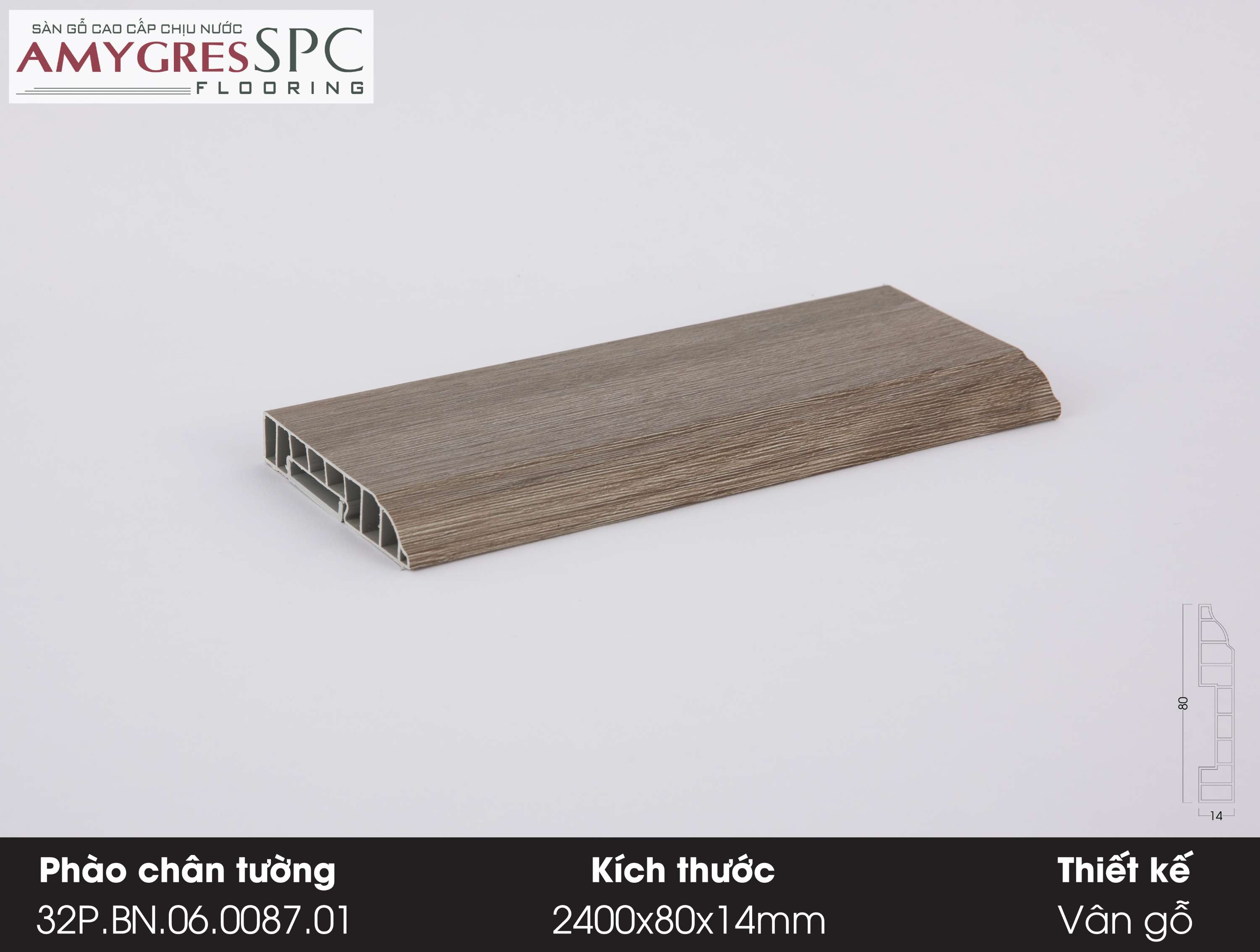 Phào chân tường 32P.BN.06.0087.01 Phào chân tường 32P.BN.06.0087.01