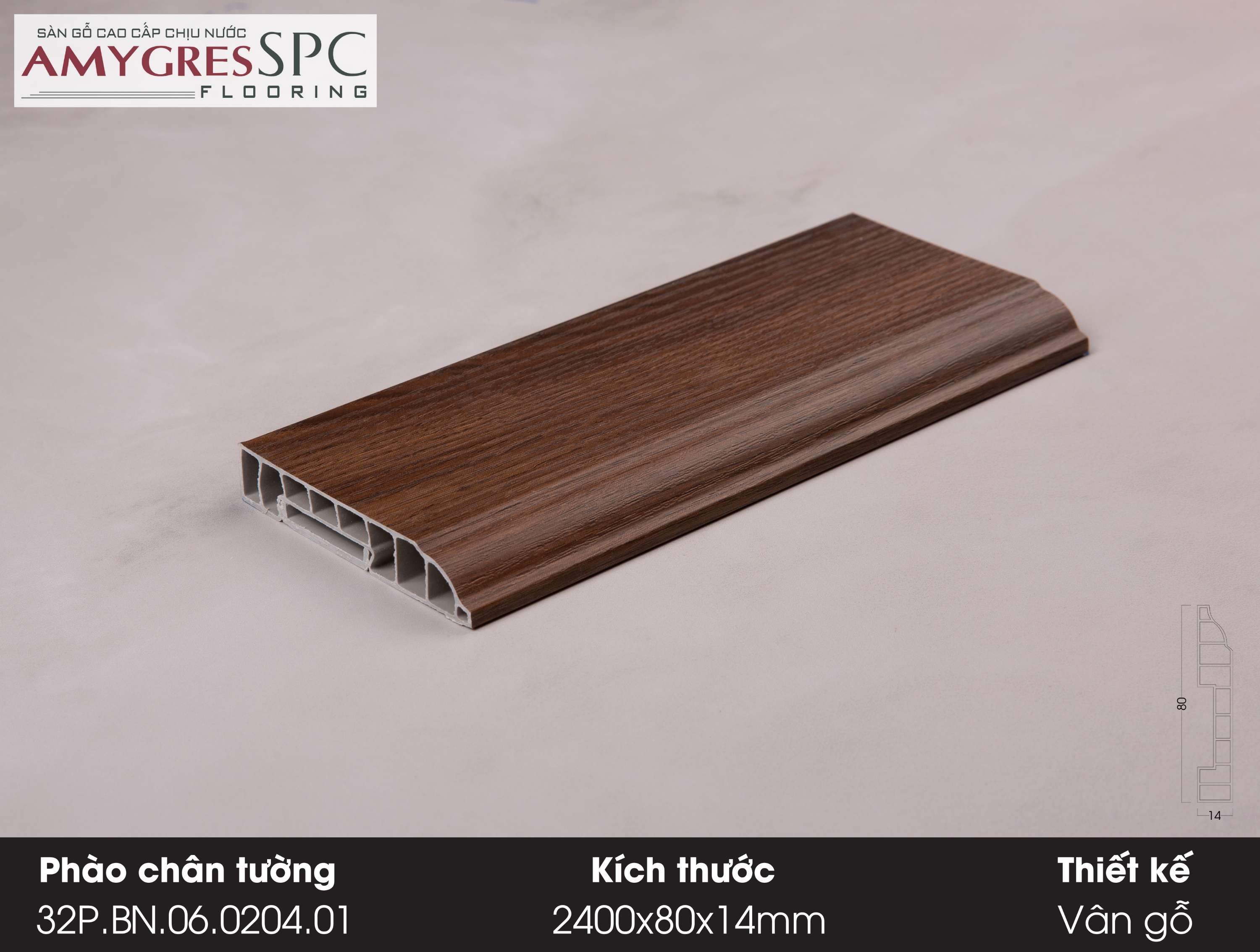 Phào chân tường 32P.BN.06.0204.01 Phào chân tường 32P.BN.06.0204.01