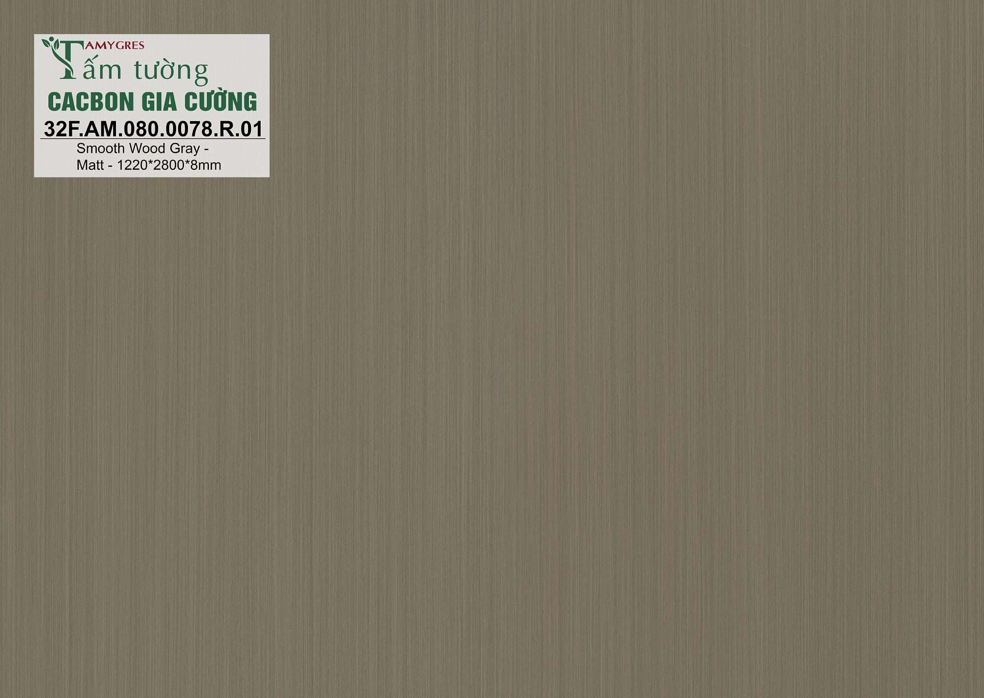 Smooth Wood Gray 32F.AM.080.0078.R.01