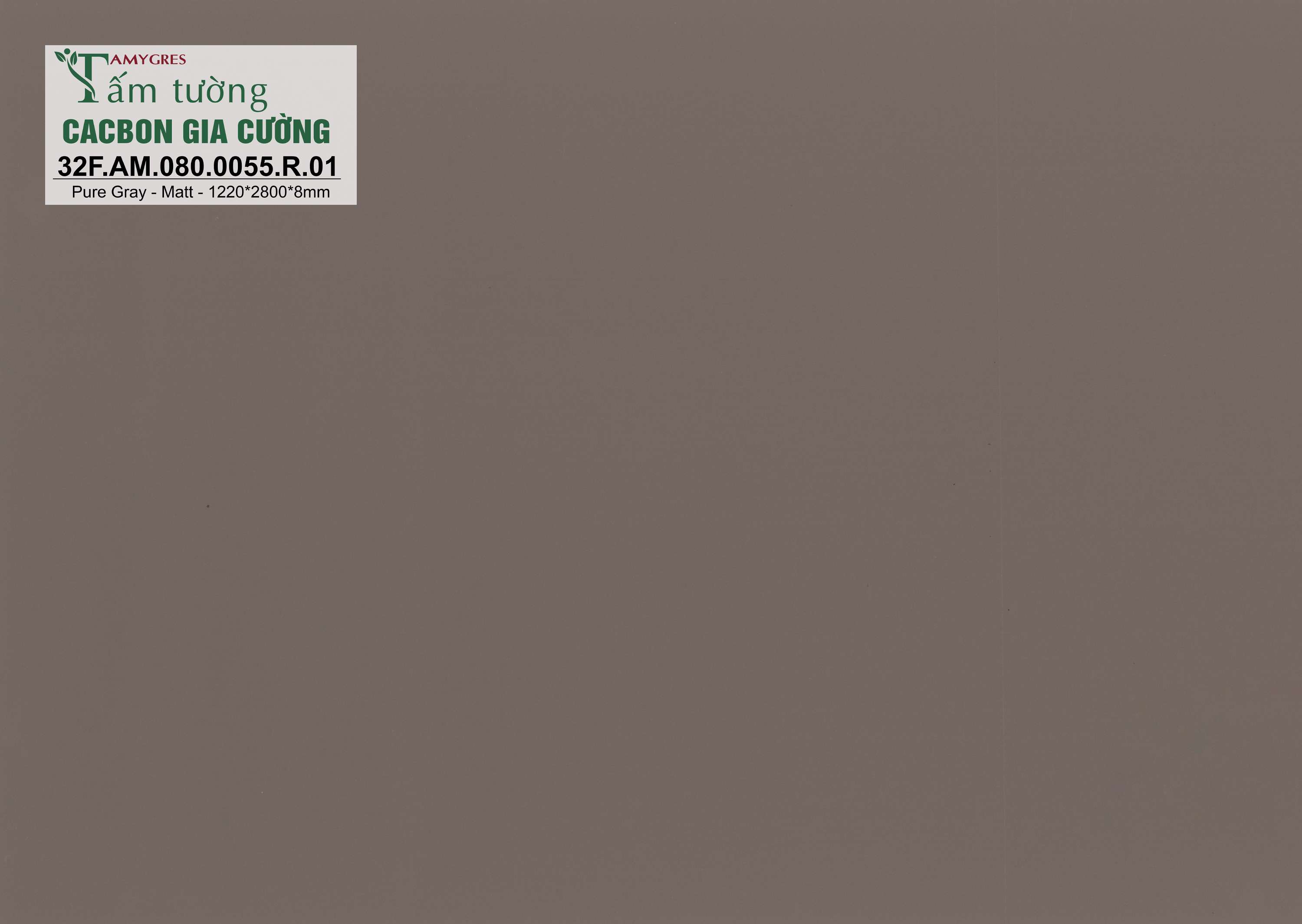 Pure Gray 32F.AM.080.0055.R.01