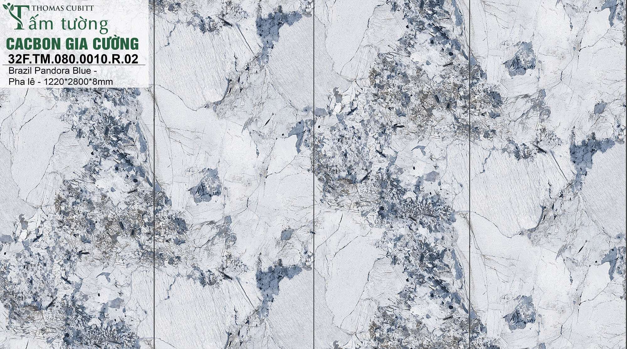 Brazil Pandora Blue 32F.TM.080.0010.R.02